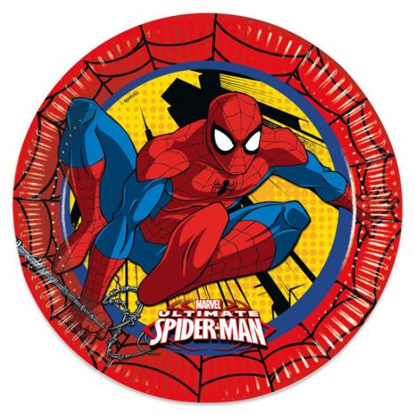 Ultimate Spiderman Large Paper Plates (Pack of 8) £1.99